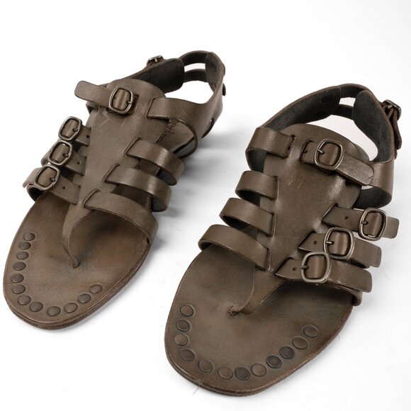 Pedro García Leather Gladiator Sandals - NIB, Size 37 - Picture 3 of 7